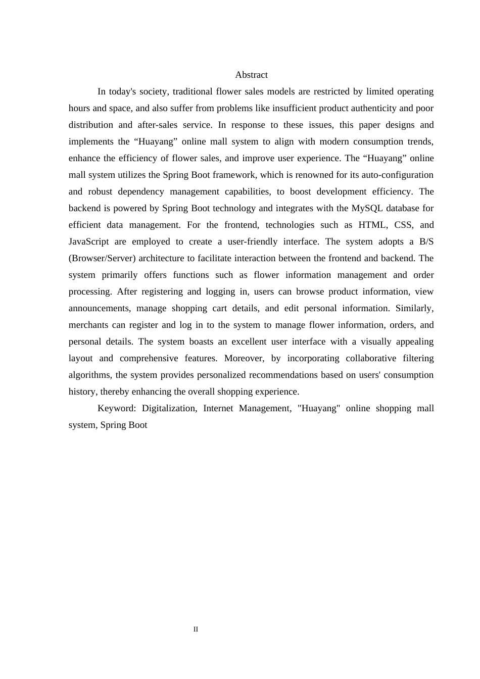 25年WH计算机科学与技术 “花漾”线上商城系统的设计与实现12.67-AI10.69_1最终稿-约17325字符.docx_第4页