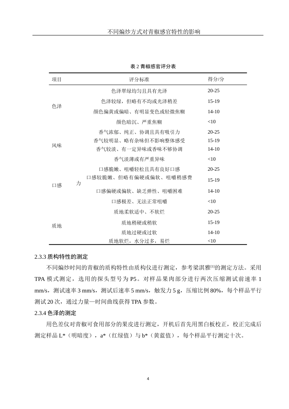 25年WH食品科学与工程 不同煸炒方式对青椒感官特性的影响18.76-AI5.3定稿-约10658字符.docx_第7页