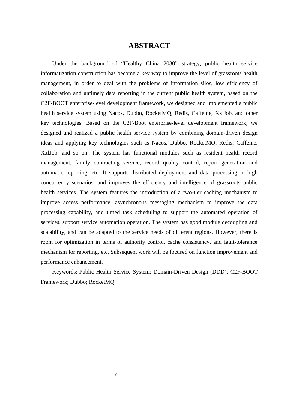 25年WH软件工程 基于C2F-BOOT框架的公共卫生服务系统的设计与实现8.38-AI18.93_1定稿-约22857字符.docx_第6页