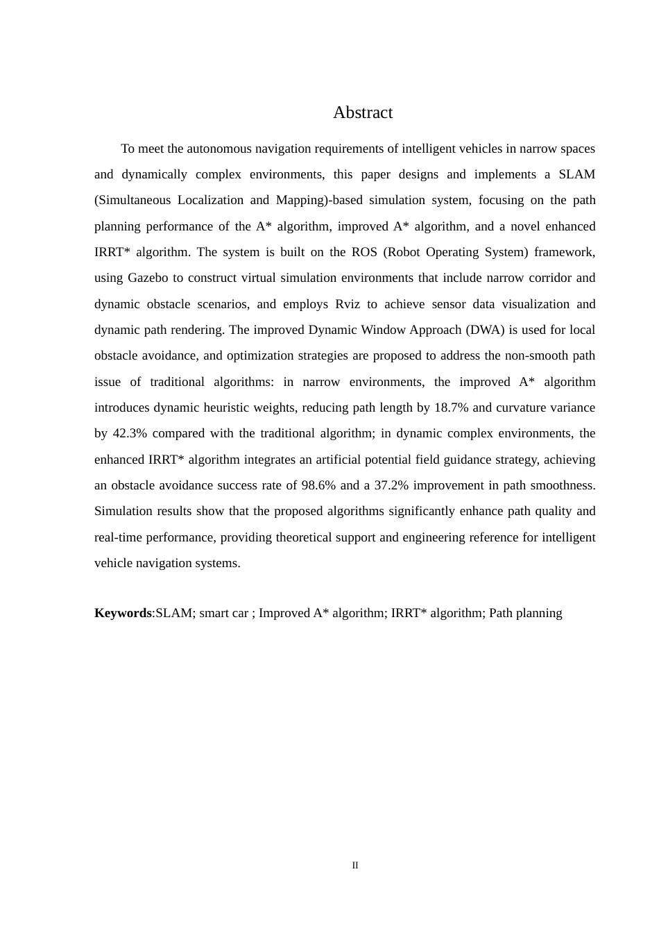 25年WH通信工程-基于SLAM算法的智能小车自主导航与避障系统最终稿-约18922字符.docx_第4页