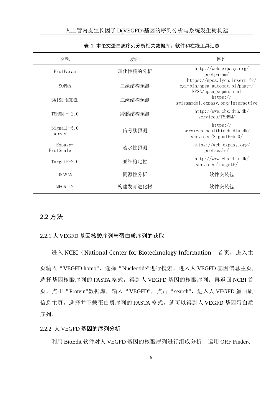 25年WH生物科学 人血管内皮生长因子D(VEGFD)基因的序列分析与系统发生树构建19.8-AI0.0最终稿-约14892字符.docx_第8页