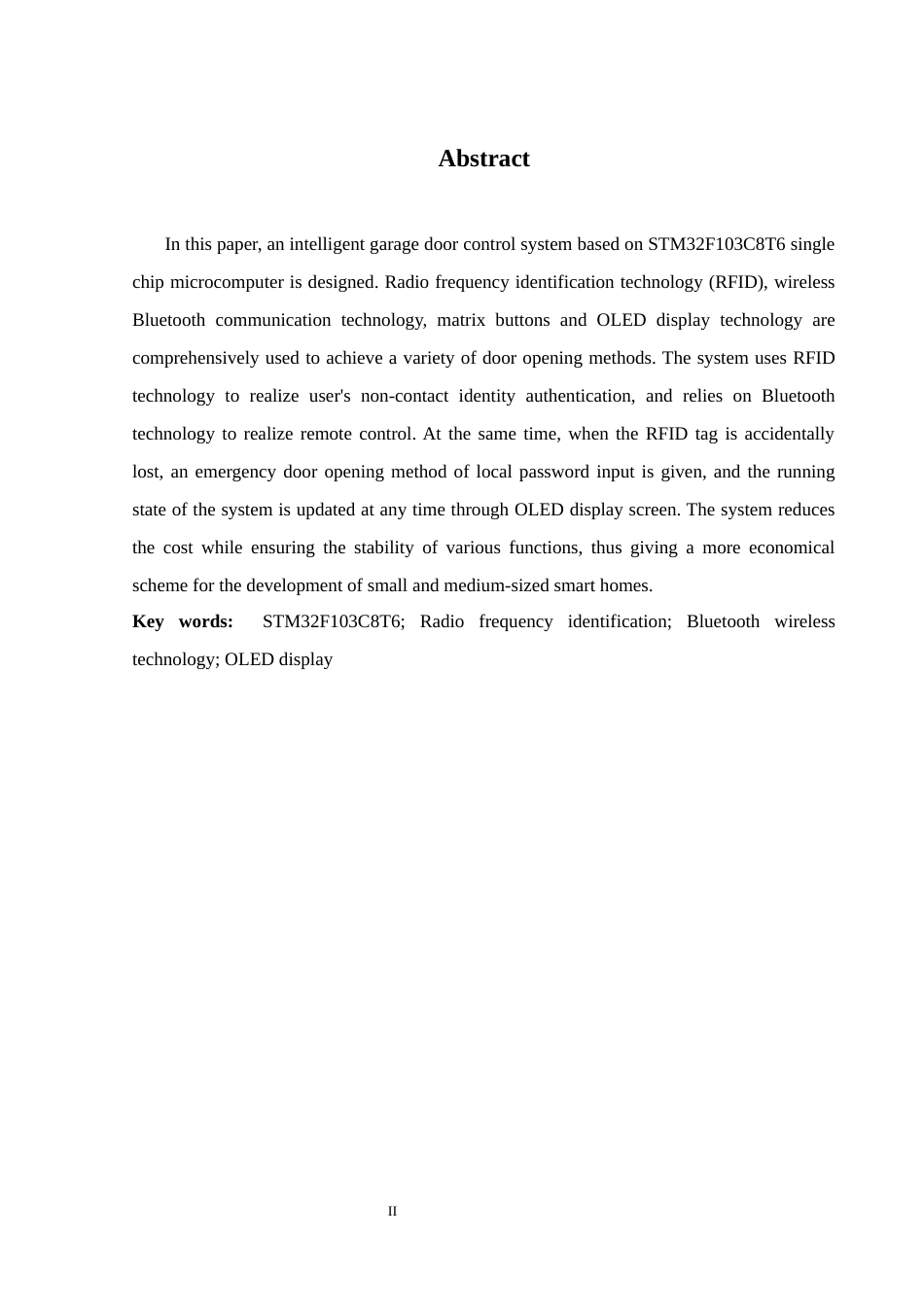 25年WH通信工程 智能车库门控制系统设计12.53-AI0.0最终稿-约23196字符.docx_第4页