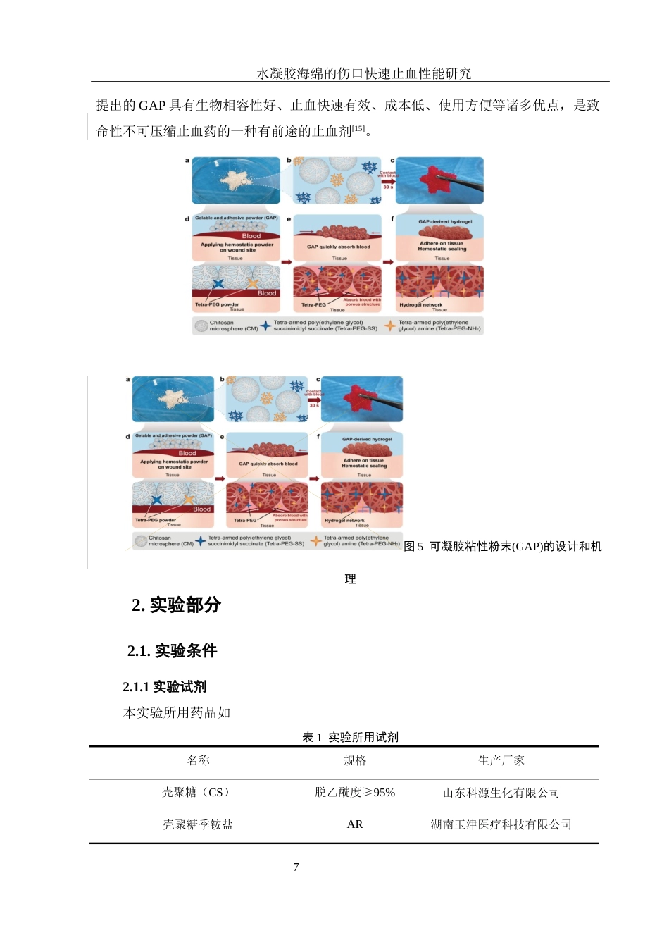 25年WH材料科学与工程 水凝胶海绵的伤口快速止血性能研究17.79-AI4.16最终稿-约12584字符.docx_第9页