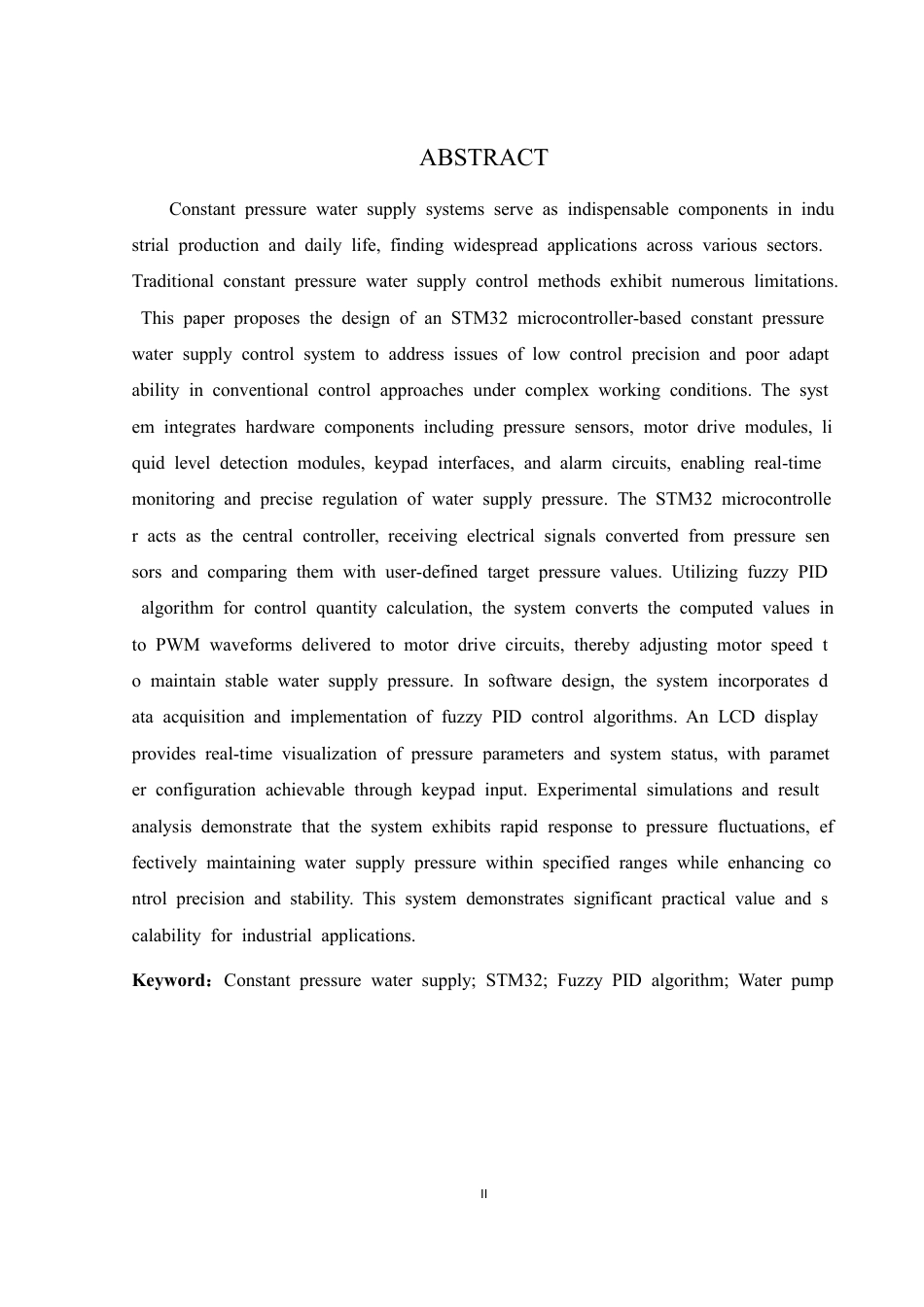 25年WH自动化-恒压供水控制系统的设计终稿-约27733字符.pdf_第4页