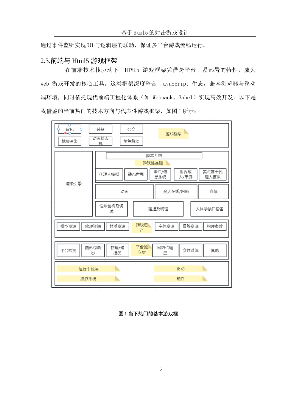 25年WH计算机科学-题目基于Html5的射击游戏设计-约18865字符.doc_第9页