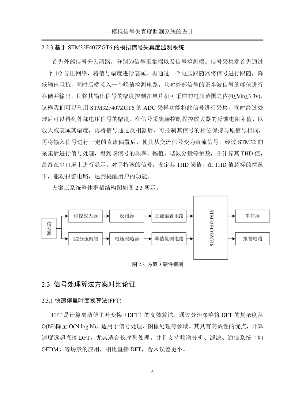 25年WH自动化-模拟信号失真度监测系统的设计终稿-约21989字符.pdf_第10页