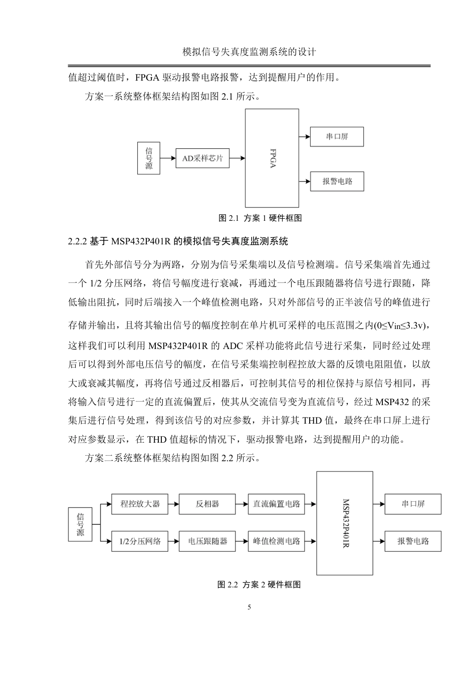 25年WH自动化-模拟信号失真度监测系统的设计终稿-约21989字符.pdf_第9页