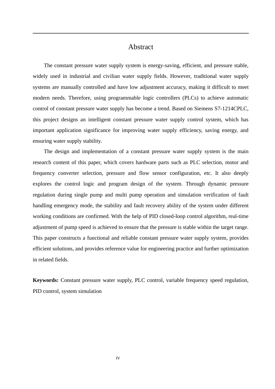 25年WH机械设计制造及其自动化 基于PLC的恒压供水系统设计2.64-AI20.01最终稿-约14579字符.docx_第5页
