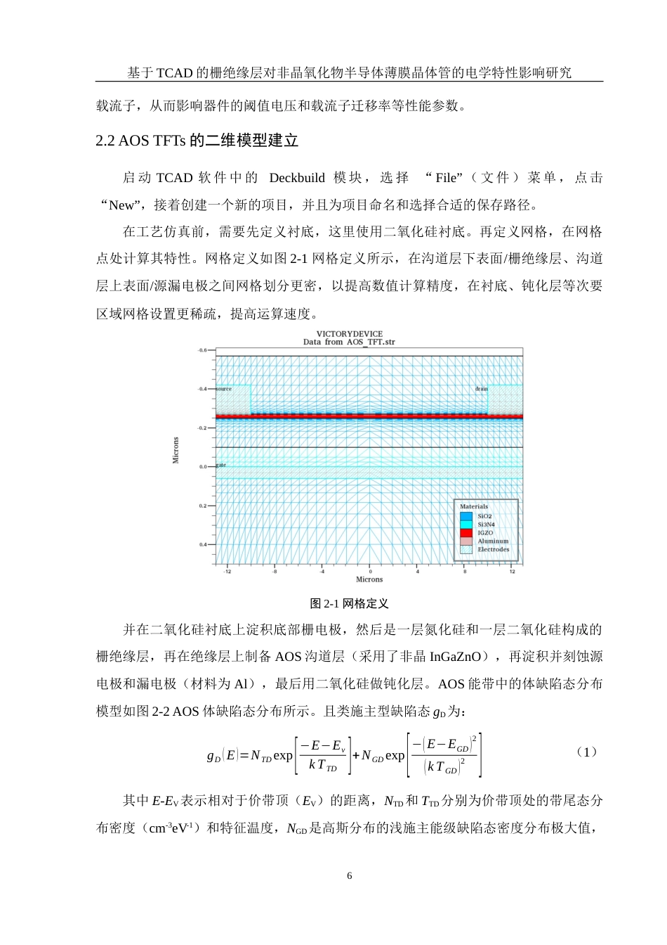 25年WH集成电路设计与集成系统 基于TCAD的栅绝缘层对非晶氧化物半导体薄膜晶体管的电学特性影响研究12.04-AI23.16最终稿-约16211字符.docx_第7页