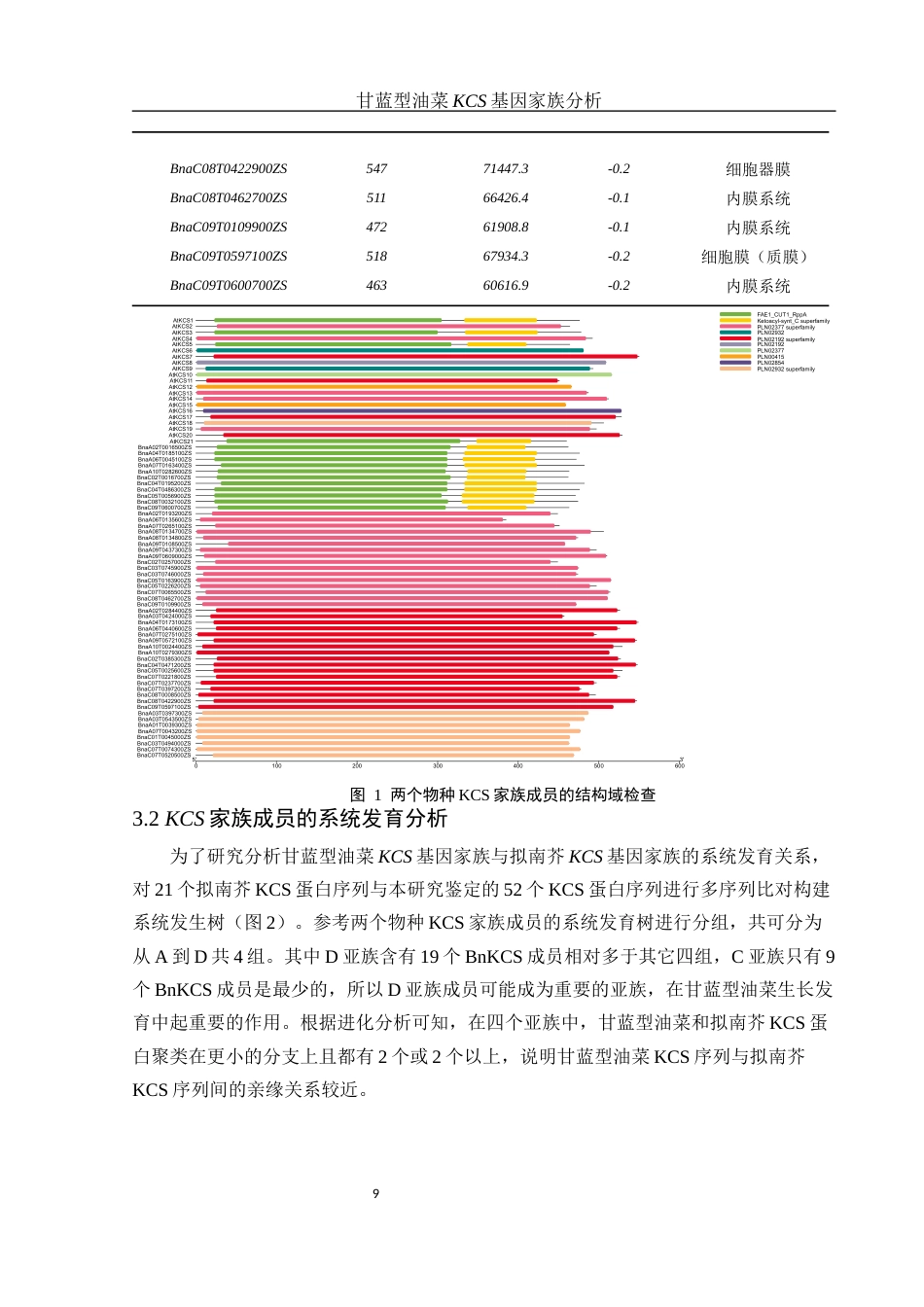 25年WH农学 甘蓝型油菜KCS基因家族分析9.76-AI8.58最终稿-约13292字符.docx_第10页