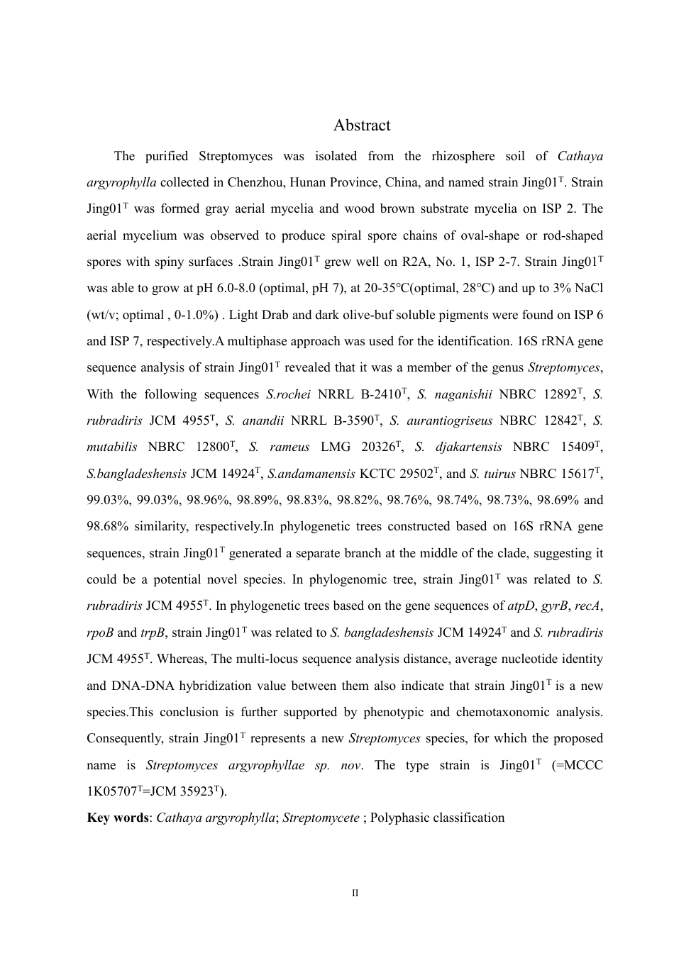 25年WH生物科学 一株来源于银杉根际土壤的链霉菌的分离与鉴定28.24-AI2.35终稿-约17848字符.pdf_第4页