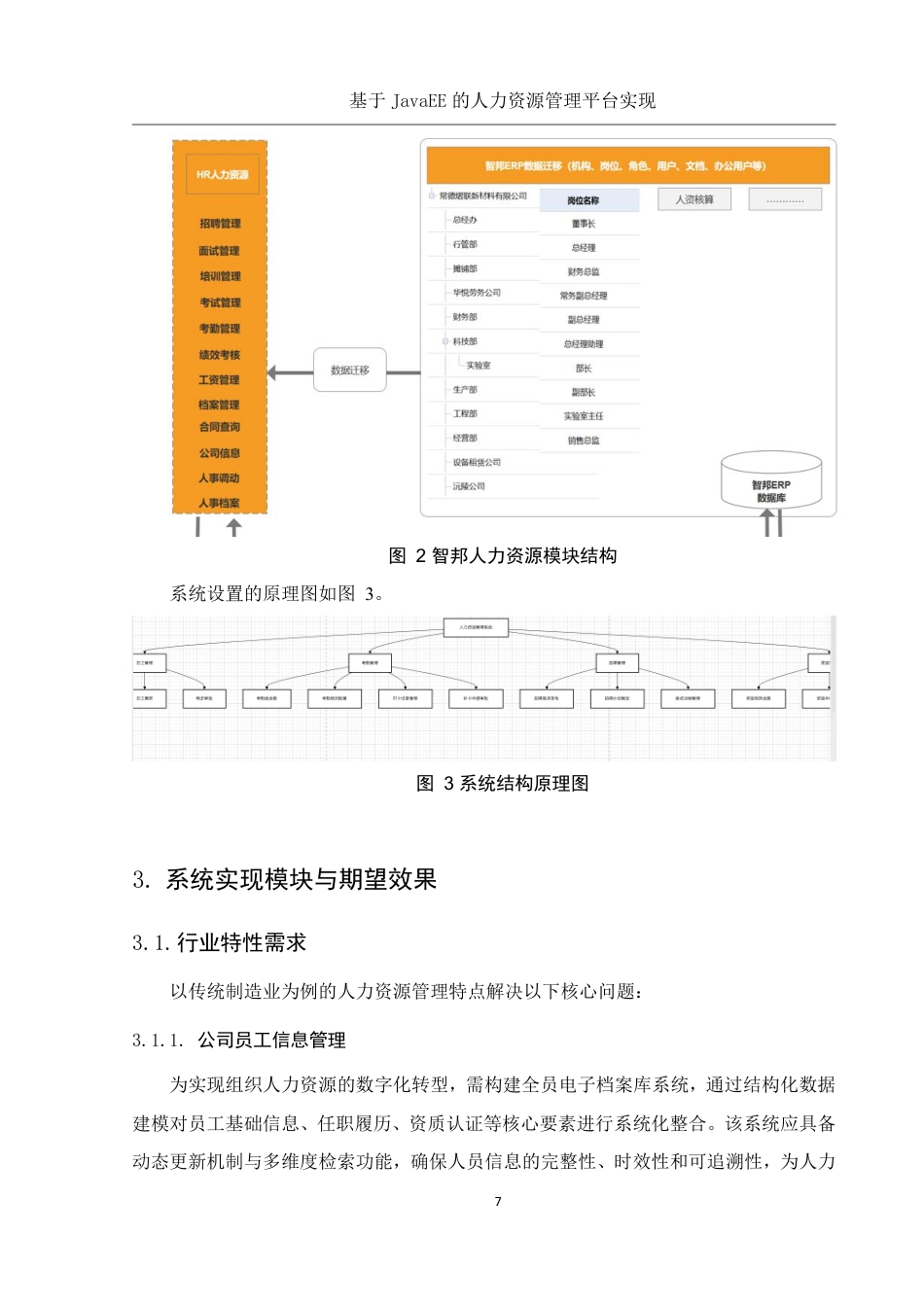 25年WH信息与计算科学 基于JavaEE的熠联新材人力资源管理数字化转型平台实现6.38-AI19.22终稿-约26975字符.pdf_第9页