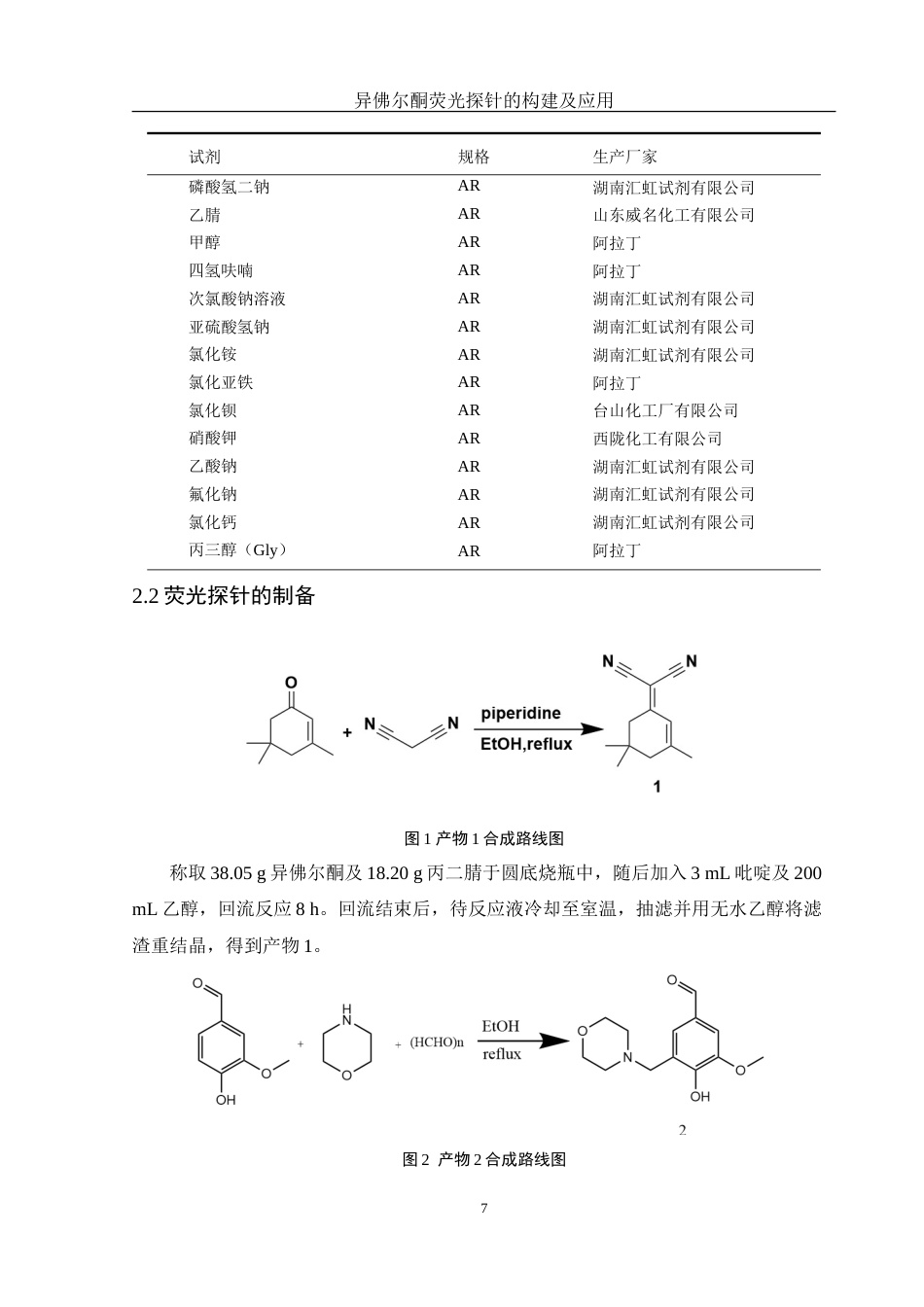 25年WH化学 异佛尔酮荧光探针的构建及应用26.99-AI12.83-约10455字符.doc_第7页
