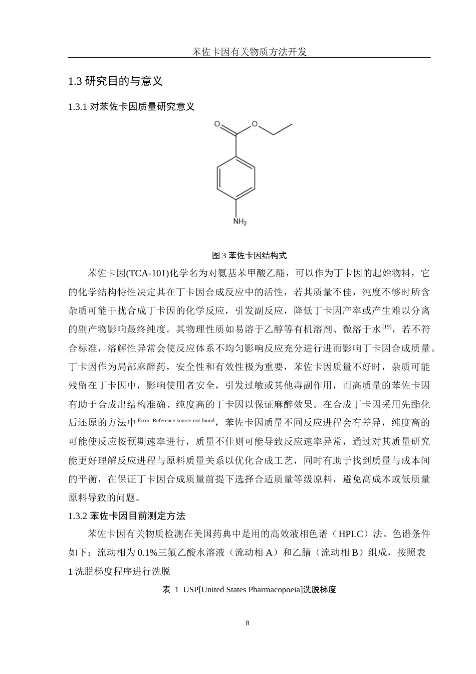 25年WH化学 苯佐卡因有关物质方法开发11.91-AI16.3最终稿-约12326字符.docx_第8页