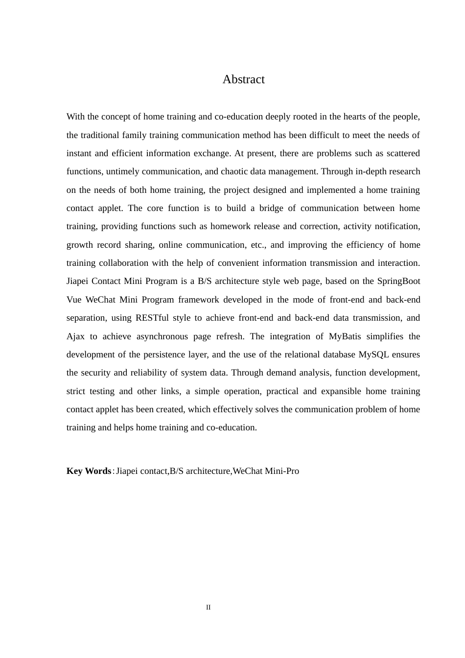 25年WH计算机科学技术-家培联系小程序的设计与实现.终稿-约15740字符.docx_第4页