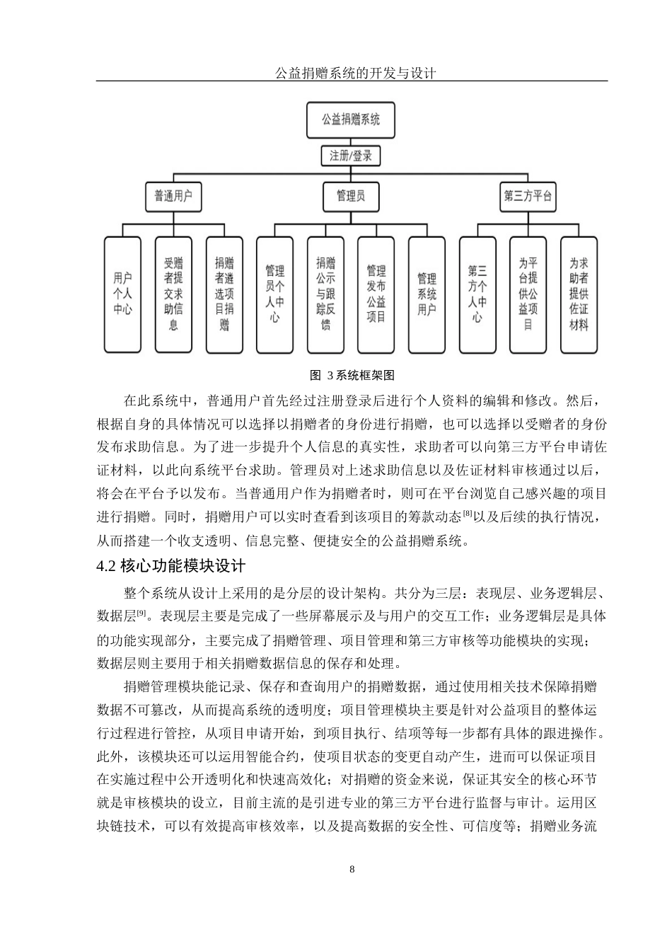 25年WH电子信息科学与技术 公益捐赠系统的开发与设计23.36-AI10.42终稿-约11124字符.docx_第10页