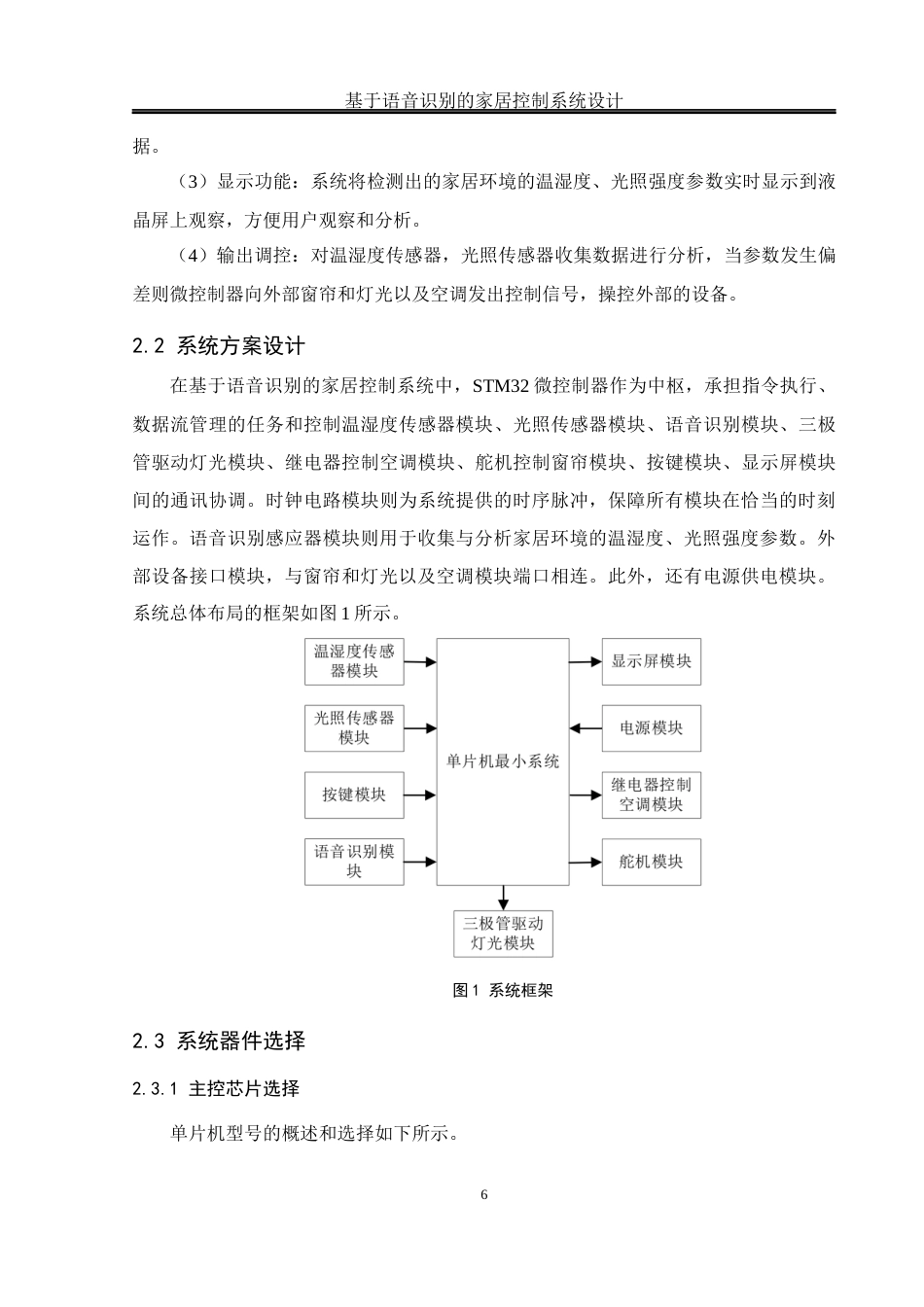 25年WH通信工程-基于语音识别的家居控制系统设计终稿-约17028字符.docx_第10页