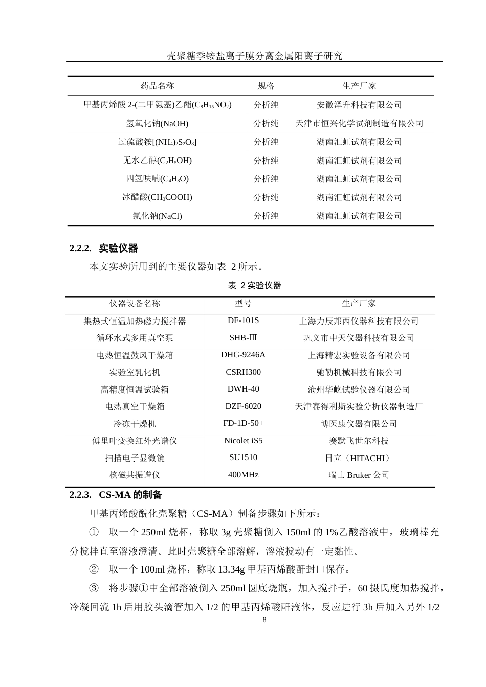 25年WH材料科学与工程 壳聚糖季铵盐离子膜分离金属阳离子研究7.25-AI25.13终稿-约9637字符.docx_第10页