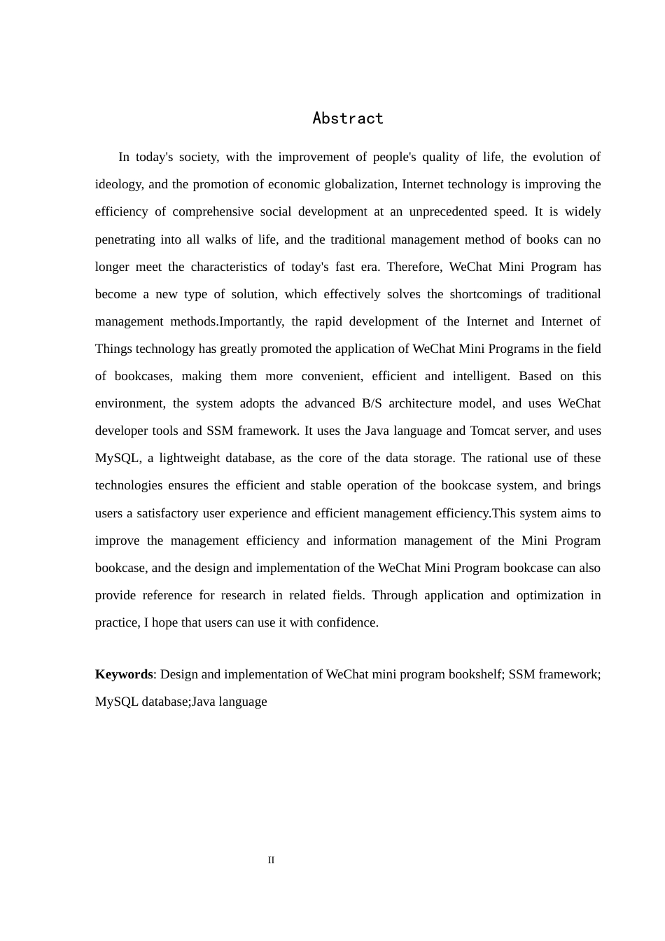 25年WH计算机科学与技术 基于微信小程序的书橱的设计与实现20.46-AI26.17_1终稿-约14727字符.docx_第4页