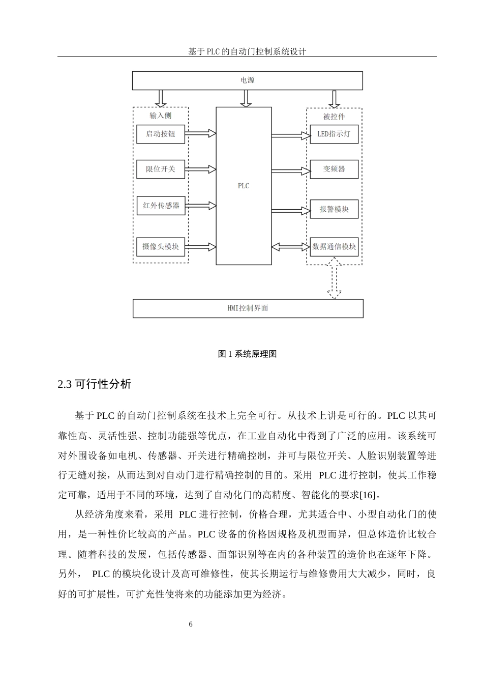 25年WH自动化-改格式版基于PLC的自动门控制系统设计定稿.docx 关键词：自动门控制；红外检测终稿-约15597字符.docx_第10页