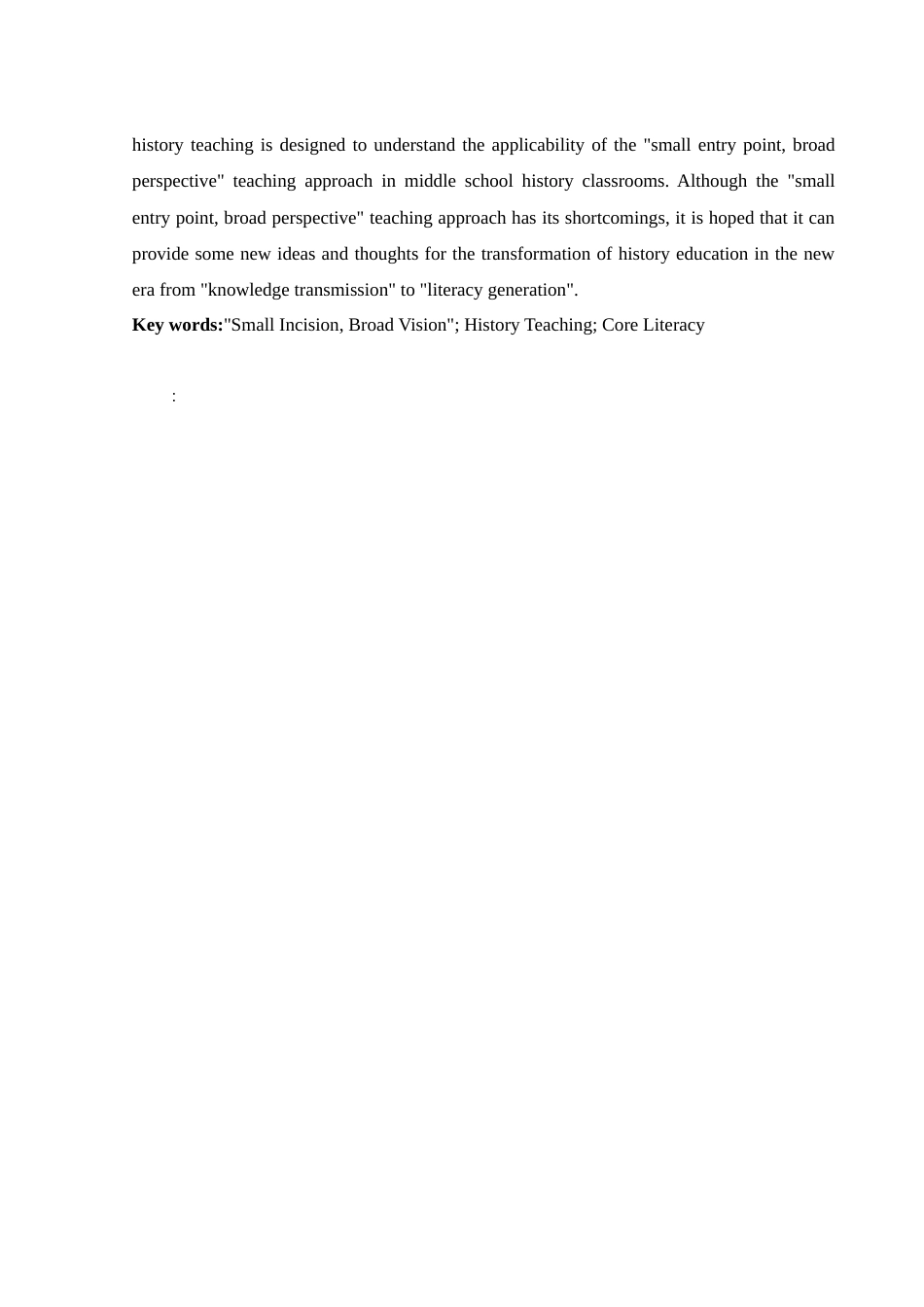 25年WH历史学 “小切口 大视野”在中学历史教学中的运用15.28-AI20.49终稿-约13418字符.docx_第3页