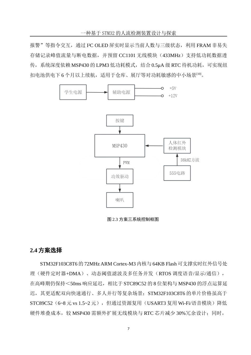 25年WH电气工程及其自动化-一种基于STM32的人流检测装置设计与探索终稿-约15630字符-约15630字符.docx_第10页
