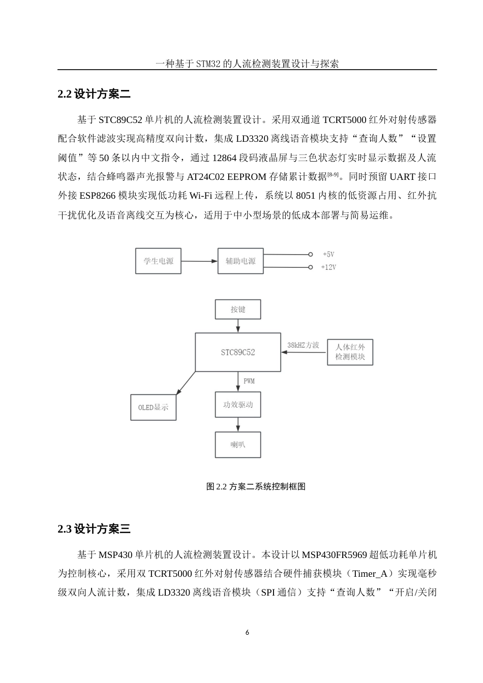 25年WH电气工程及其自动化-一种基于STM32的人流检测装置设计与探索终稿-约15630字符-约15630字符.docx_第9页