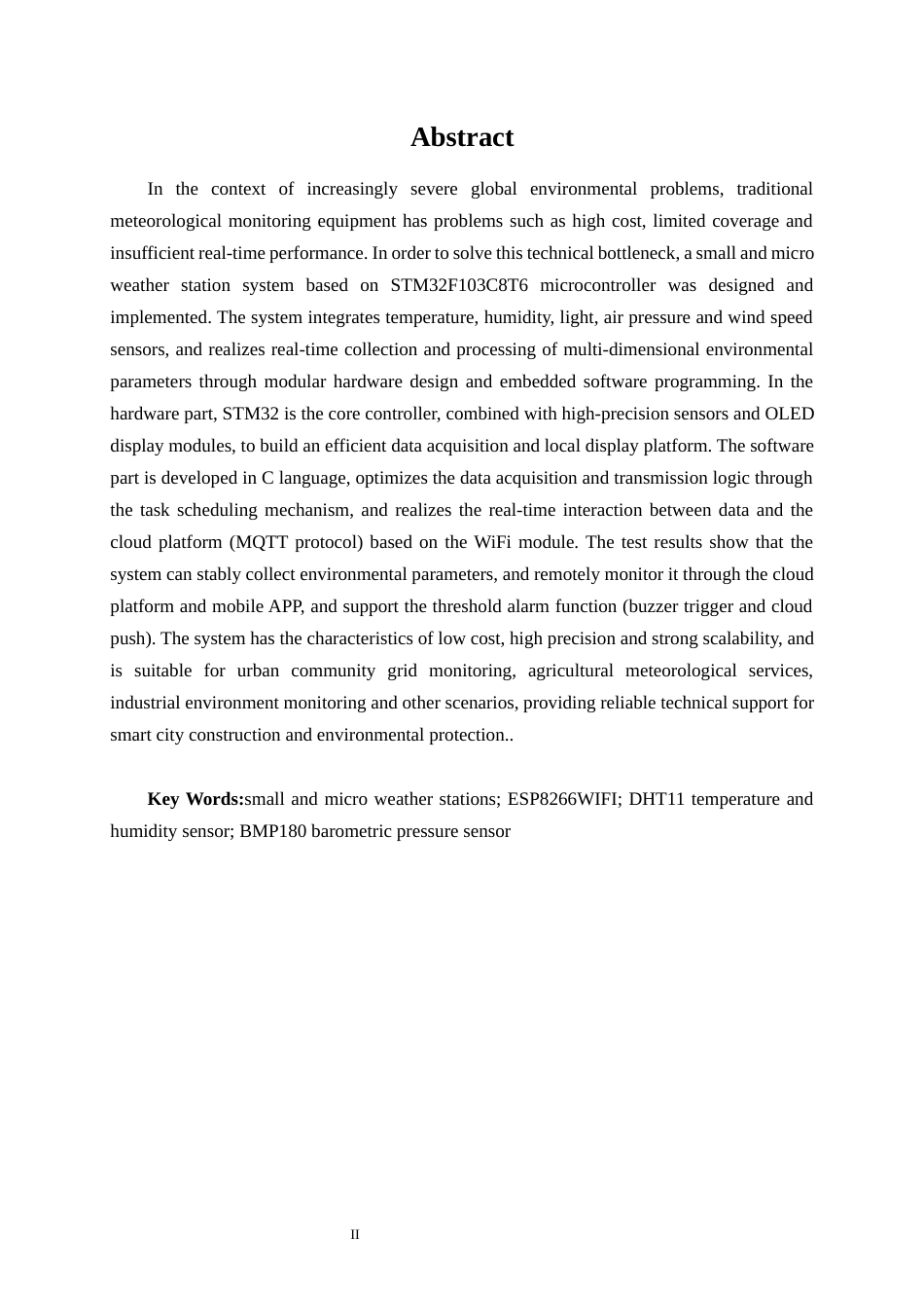 25年WH软件工程 小微气象站系统的设计与实现6.78-AI3.96终稿-约23281字符.docx_第4页