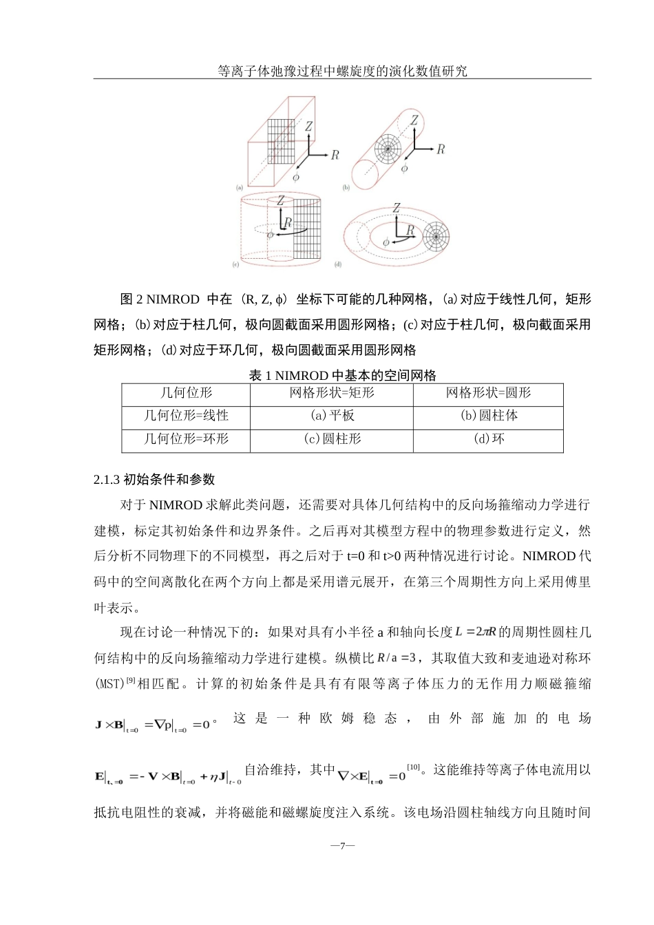 25年WH物理学 等离子体驰豫过程中螺旋度的演化数值研究7.51-AI3.02-约12287字符.doc_第8页