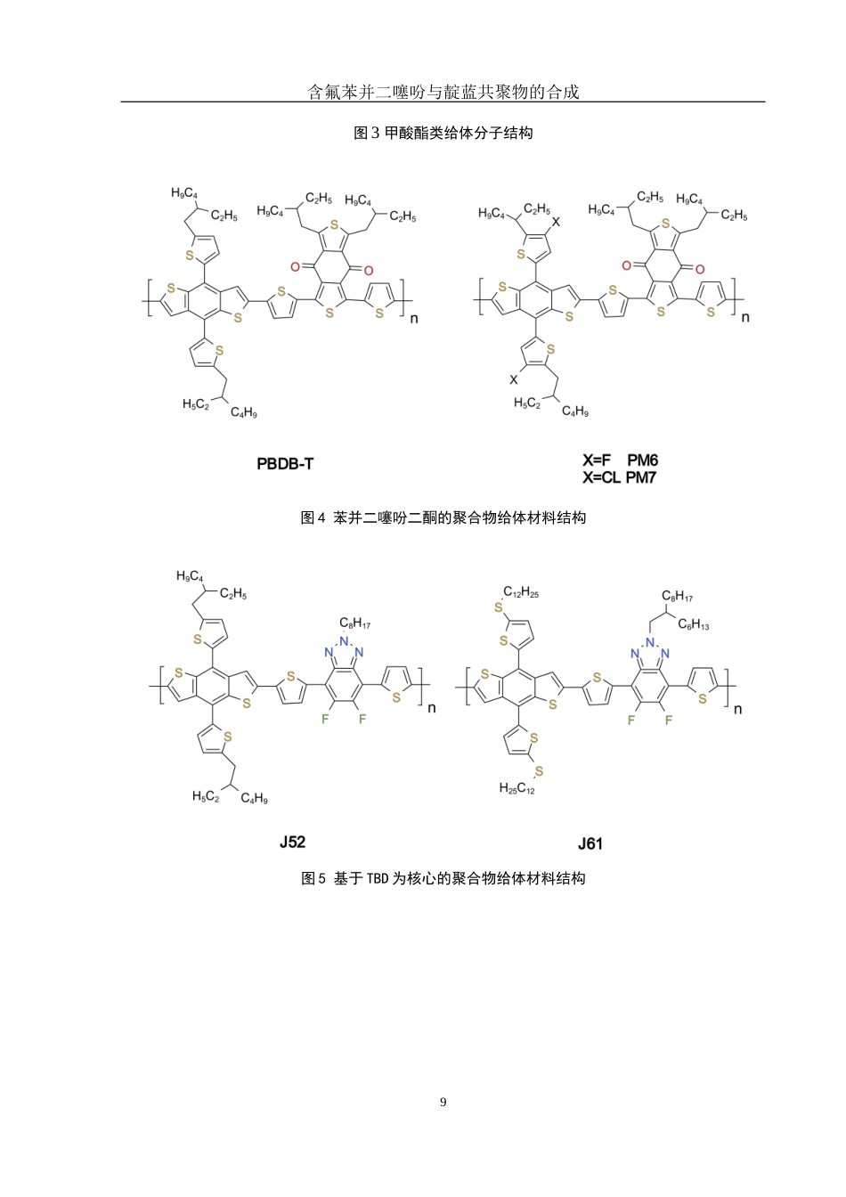 25年WH化学 含氟苯并二噻吩与靛蓝共聚物的合成16.41-AI6.51终稿-约11361字符.docx_第9页