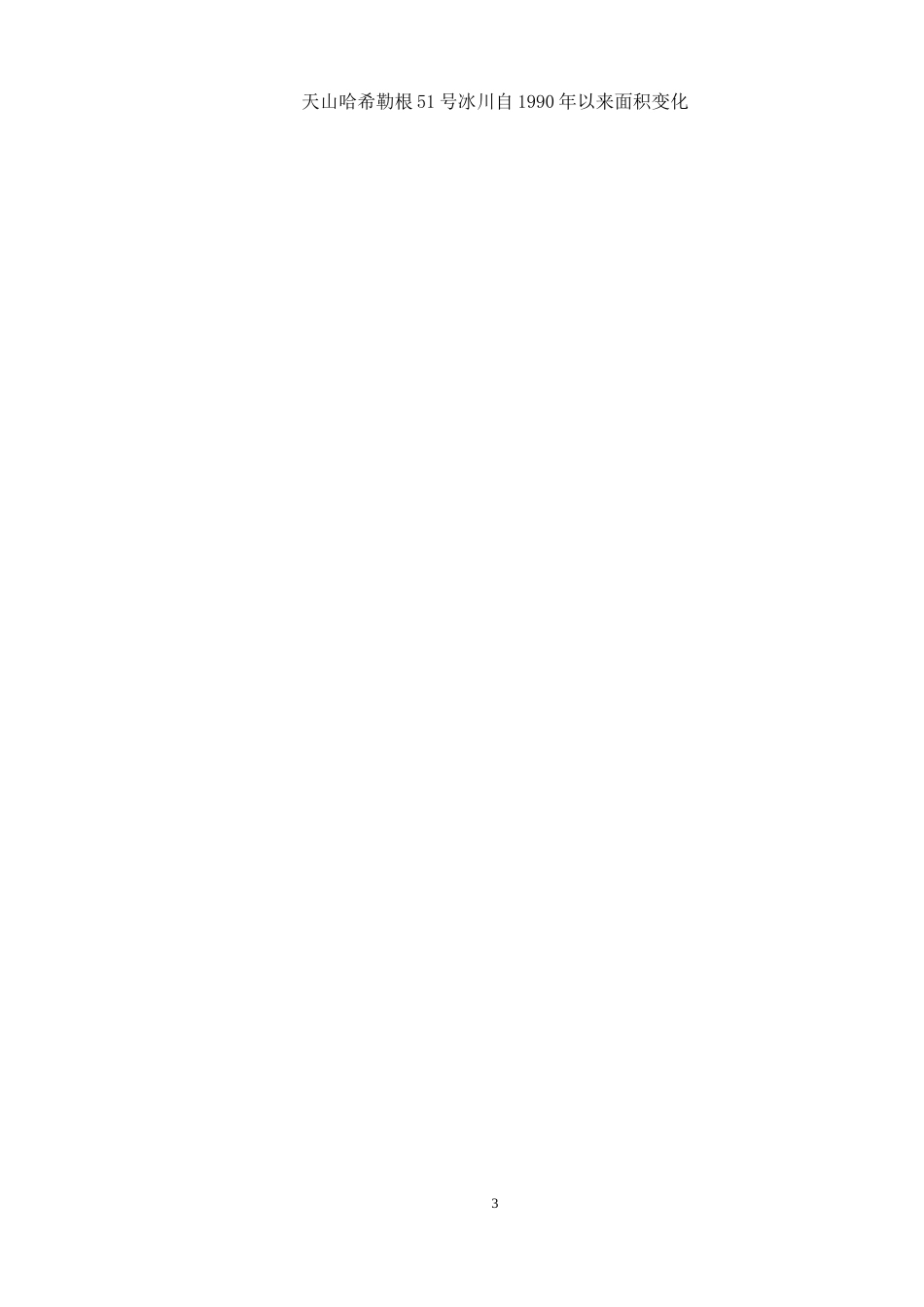 25年WH地理信息科学 天山哈希勒根51号冰川自1990年以来面积变化12.09-AI1.32-约14491字符.doc_第2页