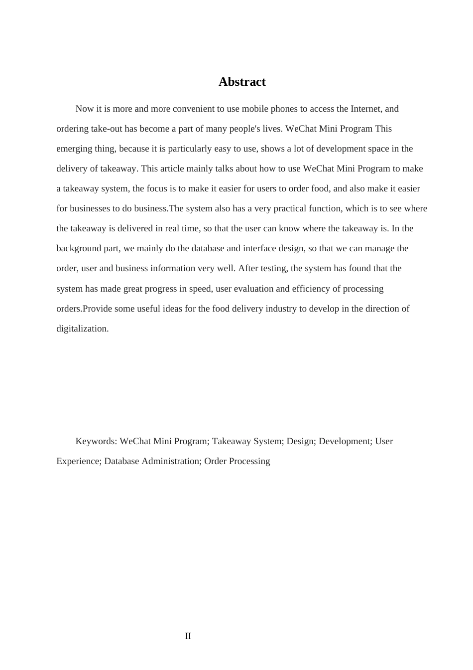 25年WH软件工程 基于微信小程序的外卖系统设计与实现12.01-AI22.16终稿-约19426字符.docx_第5页