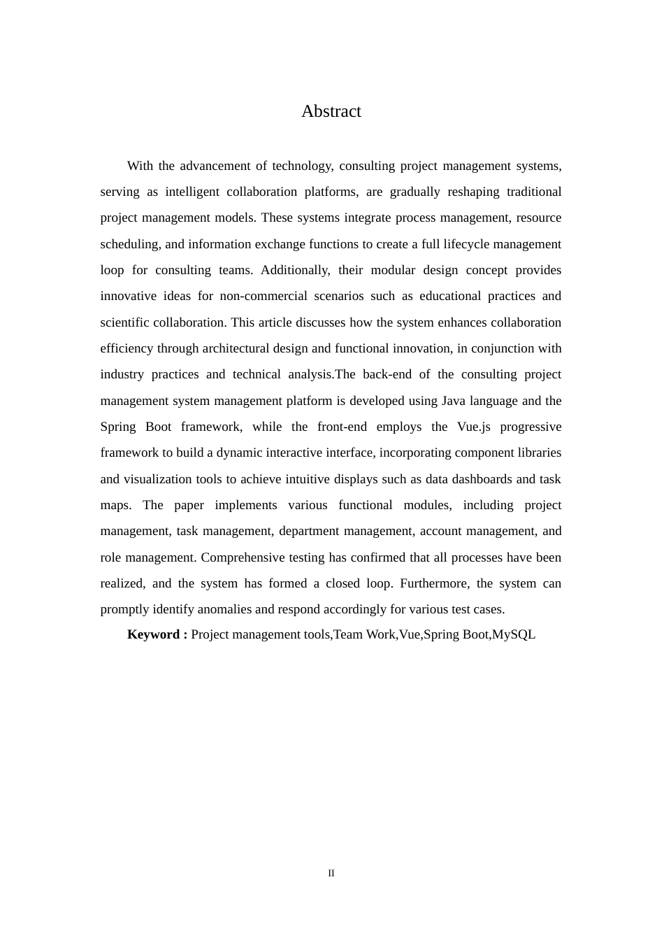 25年WH软件工程 基于BS构架的咨询项目管理系统开发与实现11.37-AI20.69-约23420字符.doc_第4页