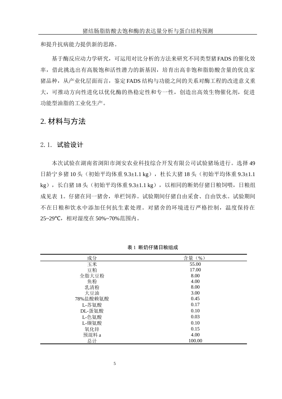 25年WH动物科学 猪结肠脂肪酸去饱和酶的表达量分析和蛋白结构预测9.89-AI5.61最终稿-约12263字符.docx_第6页