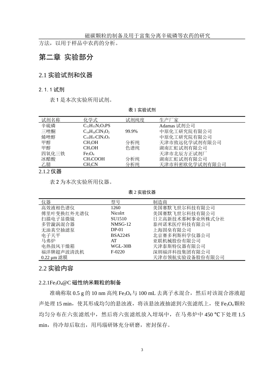 25年WH化学 磁碳颗粒的制备及用于富集分离辛硫磷等农药的研究14.57-AI19.26-约10055字符.doc_第7页