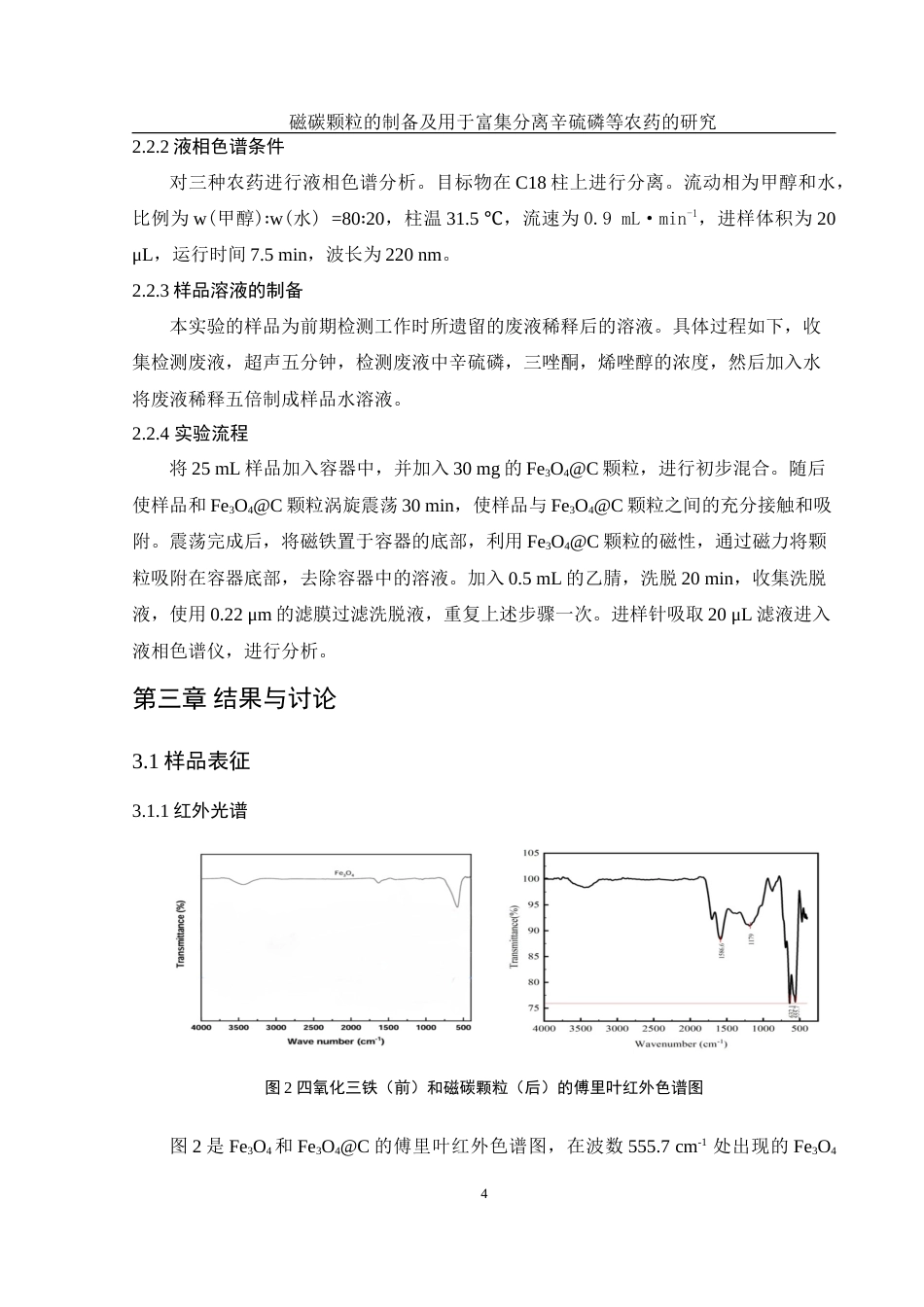 25年WH化学 磁碳颗粒的制备及用于富集分离辛硫磷等农药的研究14.57-AI19.26-约10055字符.doc_第8页