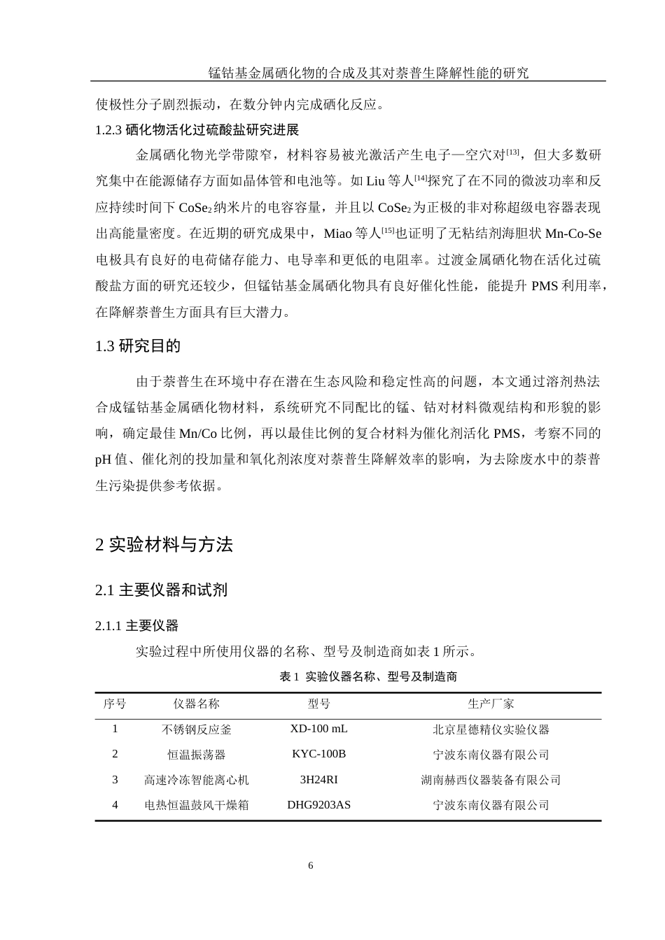 25年WH环境工程 锰钴基金属硒化物的合成及其对萘普生降解性能的研究11.03-AI16.16终稿-约9938字符.docx_第8页