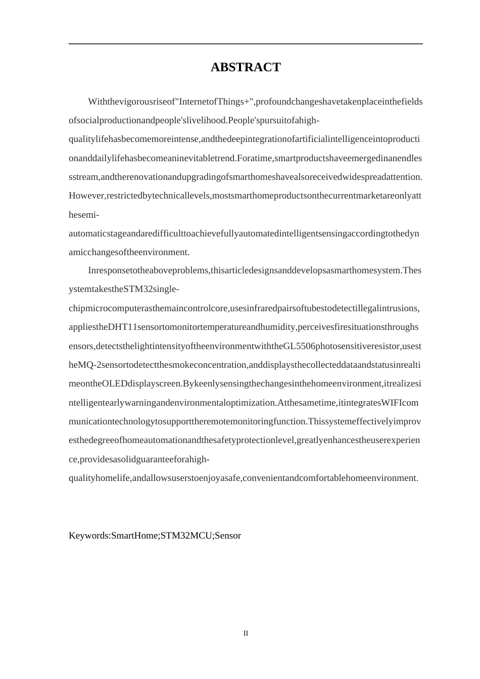 25年WH网络工程-基于无线电遥控的智能家居控制系统设计与实现终-约23132字符-约23132字符.docx_第5页