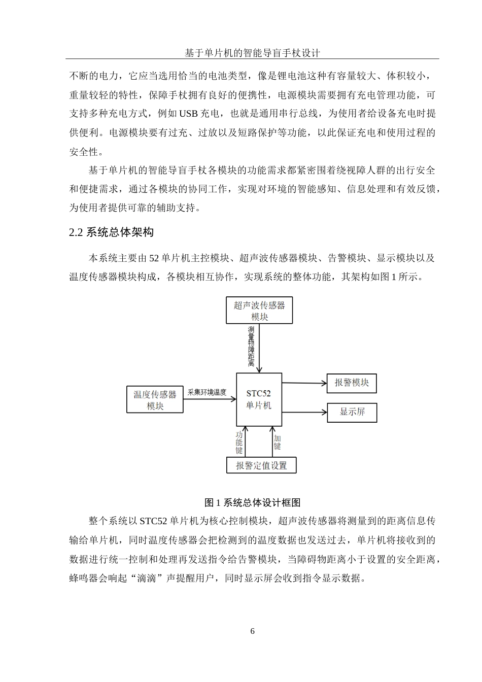 25年WH集成电路设计与集成系统 基于单片机的智能导盲手杖设计13.27-AI7.26-约14109字符.doc_第8页