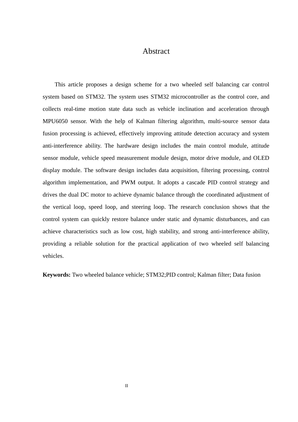 25年WH通信工程 两轮平衡车的控制系统设计18.72-AI24.82_1终稿-约20298字符.docx_第4页