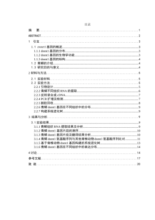 25年WH生物科学 青鲫dnmt1基因的克隆和表达分析14.72-AI12.66-约17560字符.doc