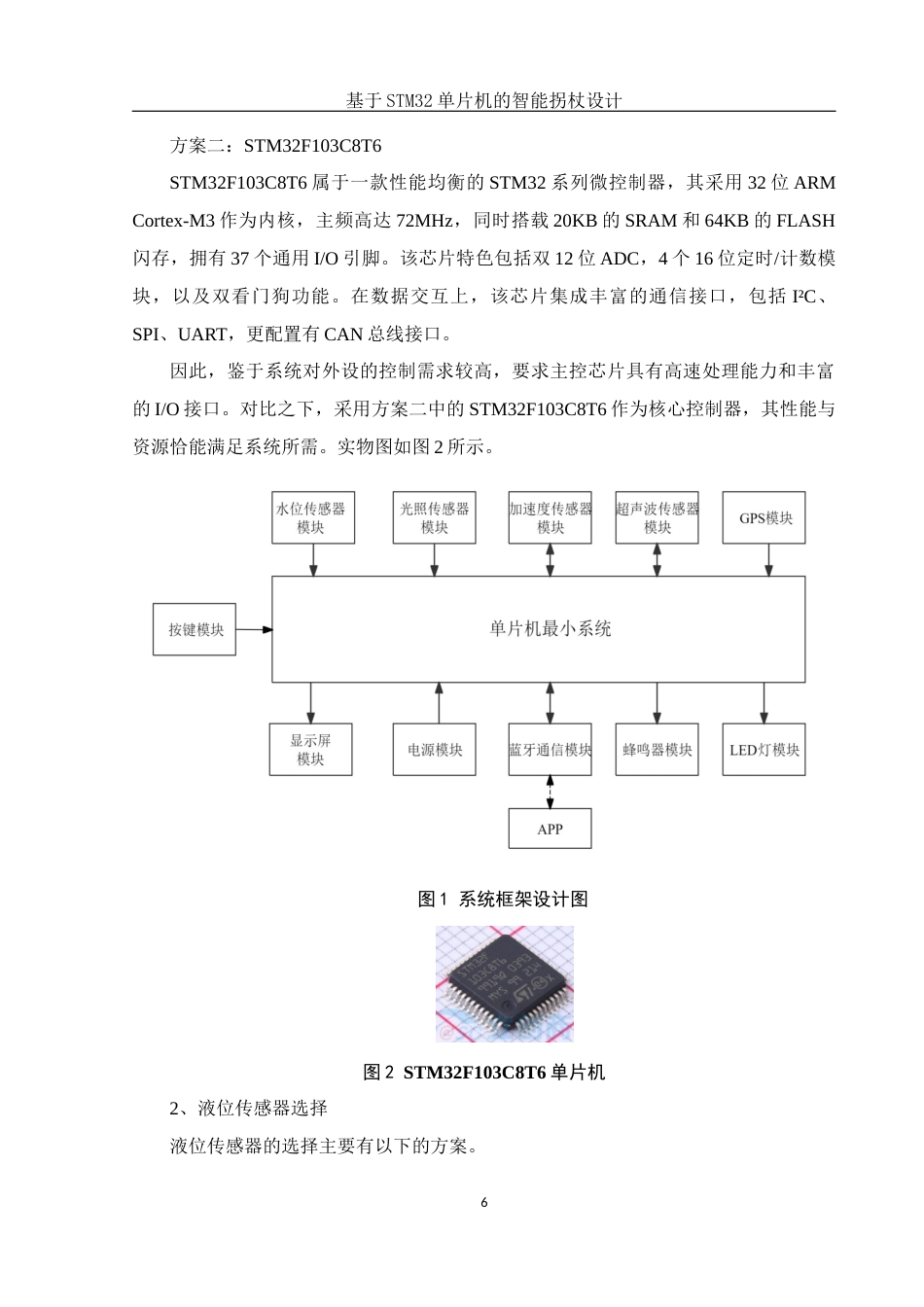 25年WH集成电路设计与集成系统 基于STM32单片机的智能拐杖设计16.8-AI12.65终稿-约15709字符.docx_第8页