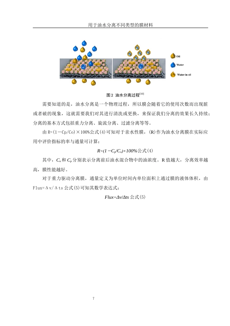25年WH材料科学与工程 用于油水分离不同类型的膜材料10.22-AI4.45终-约24588字符.docx_第7页