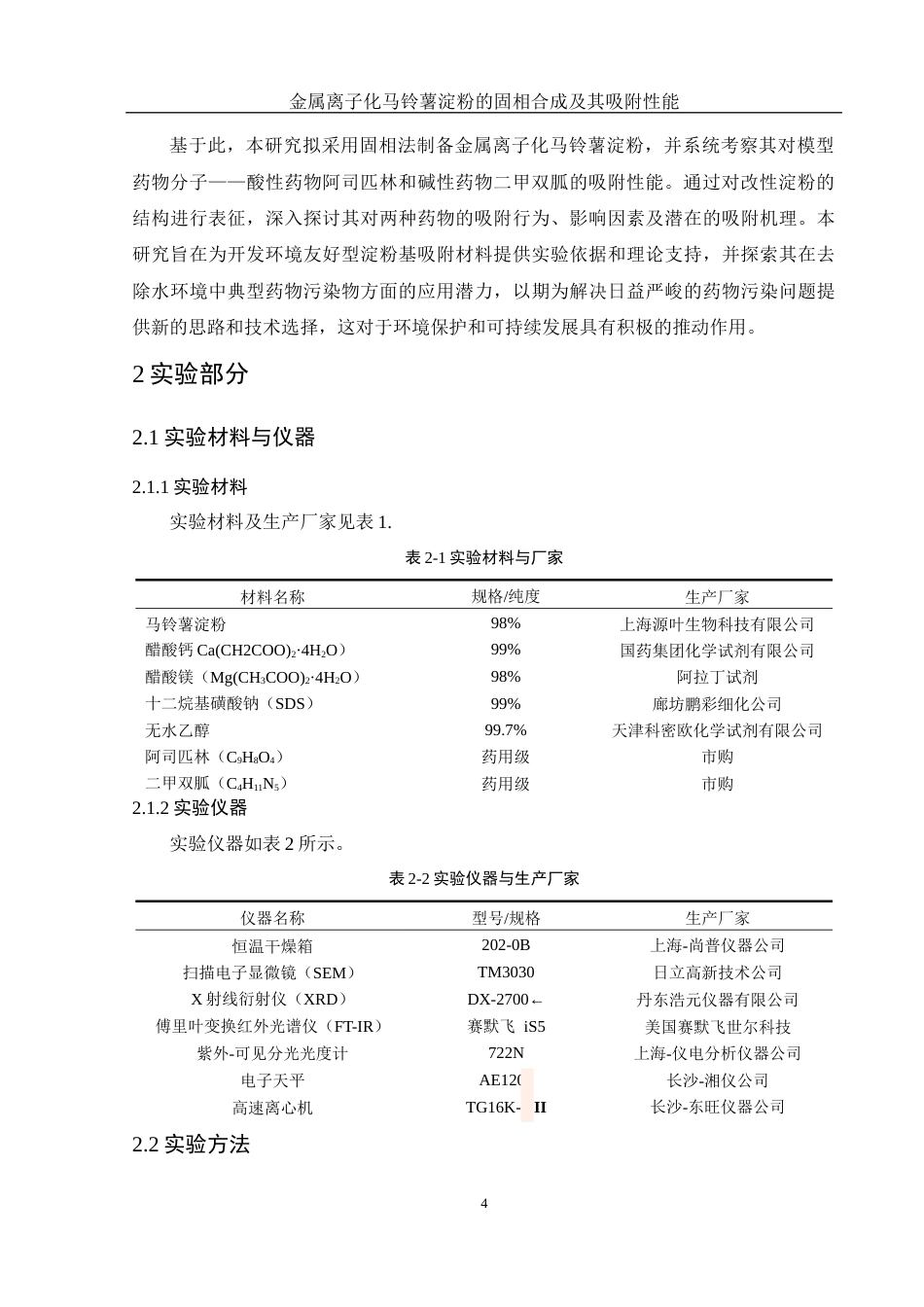 25年WH制药工程 金属离子化马铃薯淀粉的固相合成及其吸附性能2.06-AI23.71终-约10949字符.docx_第5页