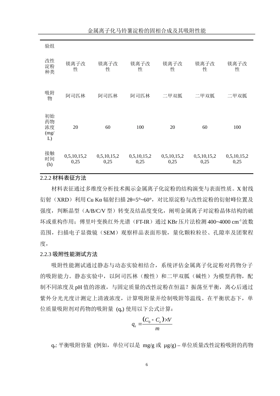 25年WH制药工程 金属离子化马铃薯淀粉的固相合成及其吸附性能2.06-AI23.71终-约10949字符.docx_第7页