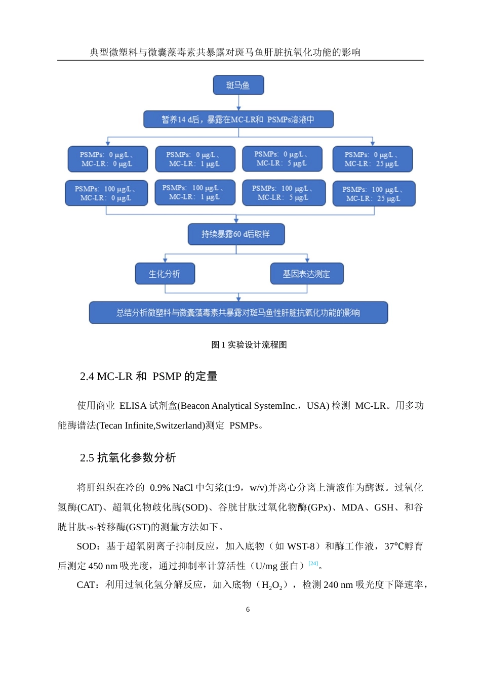 25年WH环境科学 典型微塑料与微囊藻毒素共暴露对斑马鱼性肝脏抗氧化功能的影响16.85-AI14.24终稿-约12715字符.docx_第7页