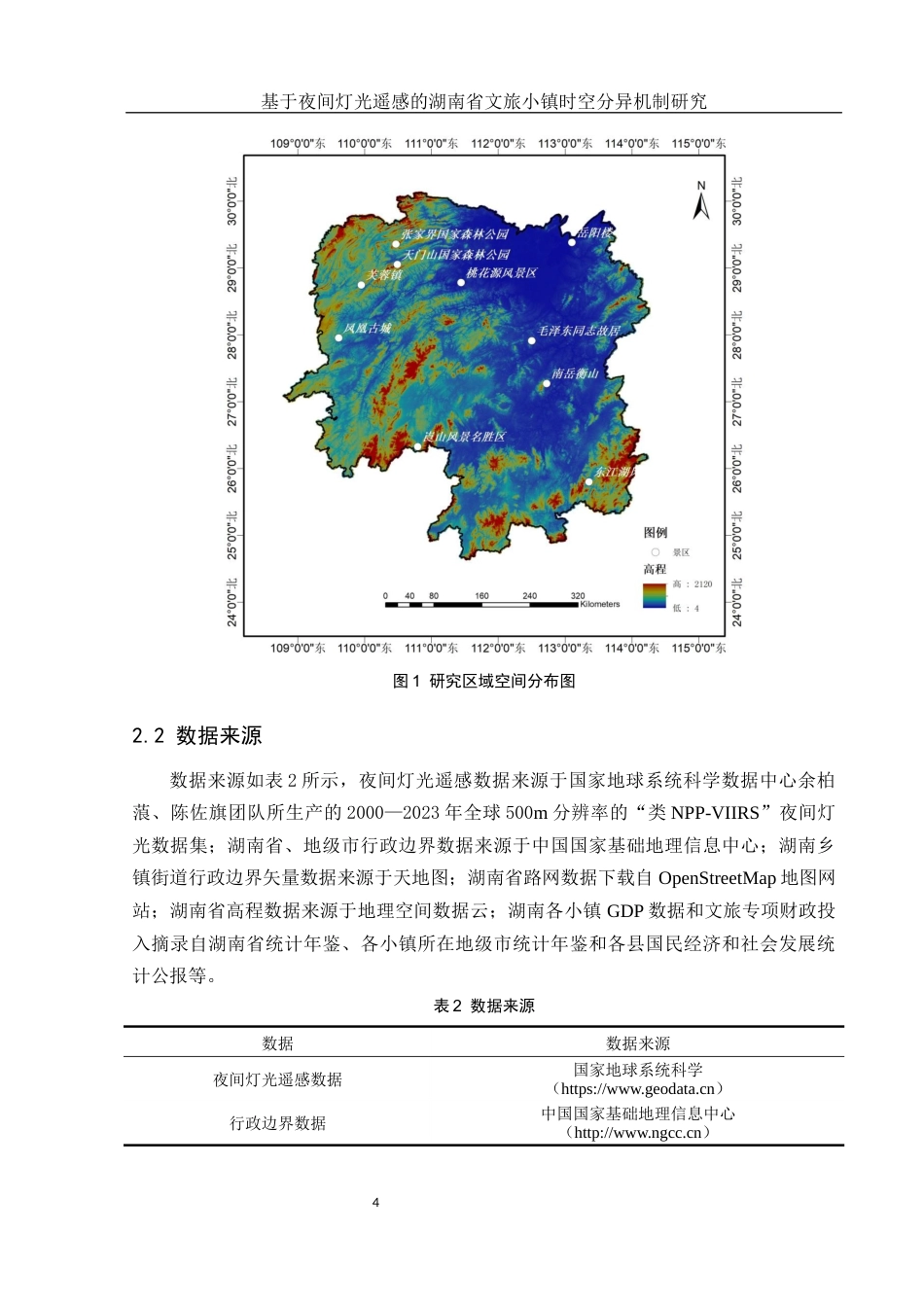25年WH地理信息科学 基于夜间灯光遥感的湖南省文旅小镇时空分异机制研究5.17-AI12.4终-约13032字符.docx_第7页