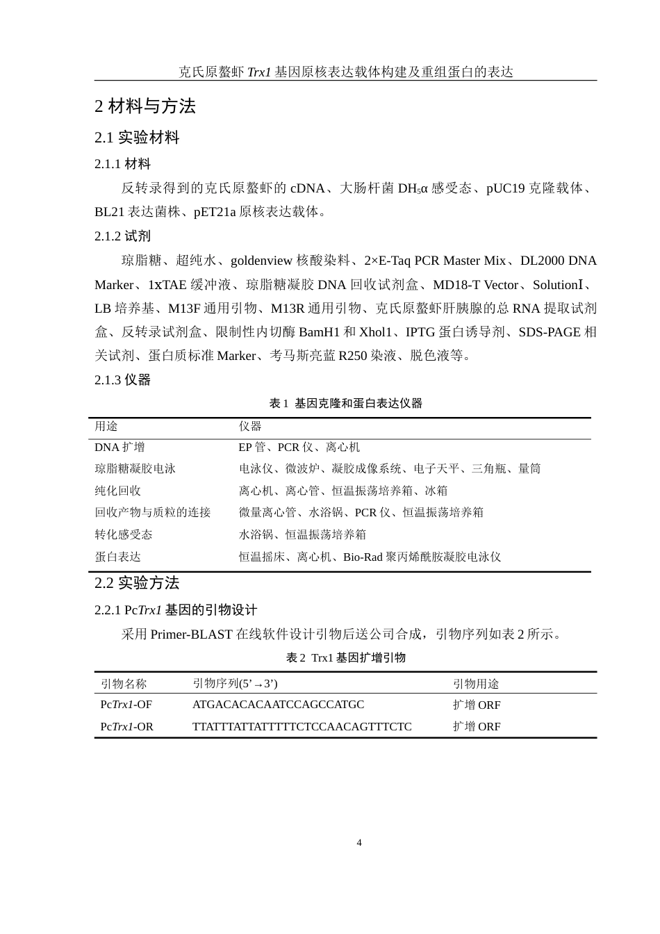 25年WH生物科学 克氏原螯虾Trx1基因原核表达载体构建及重组蛋白的表达23.36-AI30.22终-约10905字符.docx_第7页