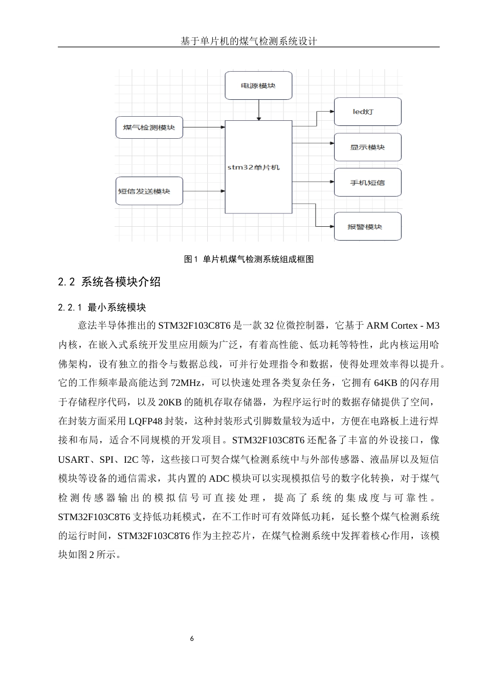 25年WH电子信息科学与技术 基于单片机的煤气检测系统设计15.27-AI0.7-约12201字符.docx_第8页