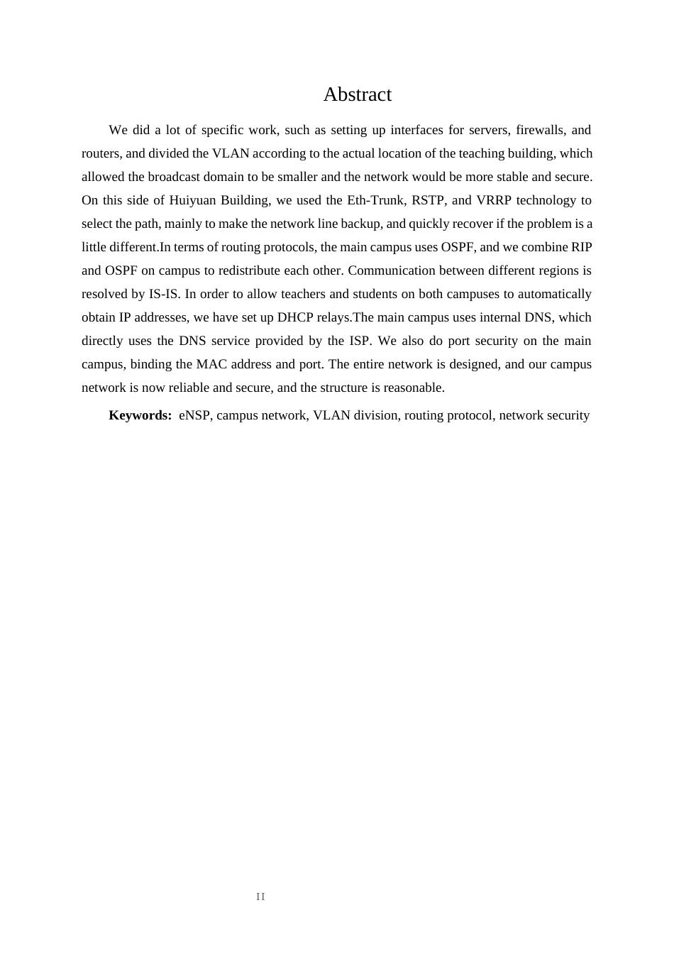 25年WH网络工程 基于ensp的春园实验中学校园网络规划与设计5.08-AI1.11_1-约16458字符.docx_第2页